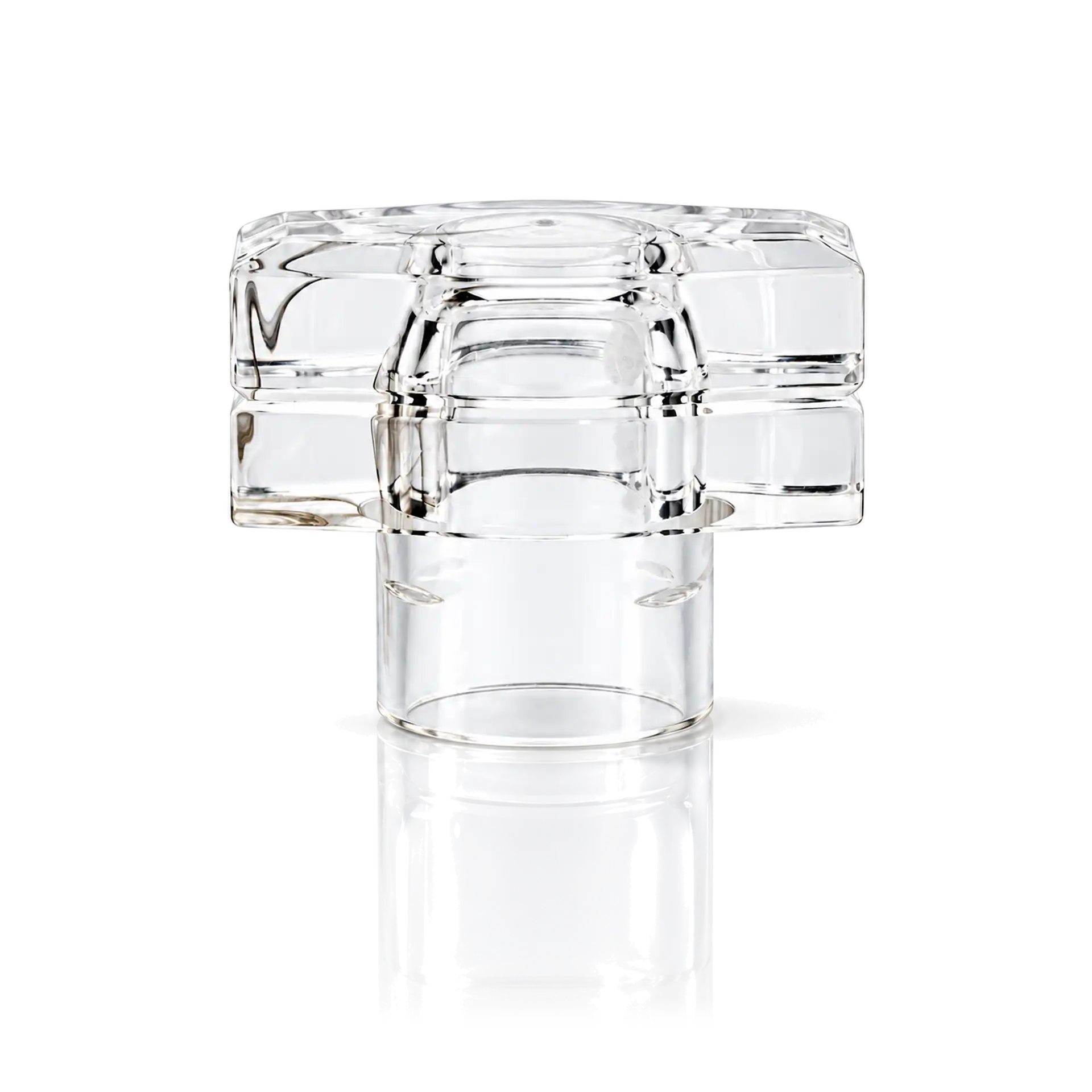 Kappe Surlyn transparent Flaschenverschluss, Kunststoff, Transparent, Schraubverschluss, Dichtungsring