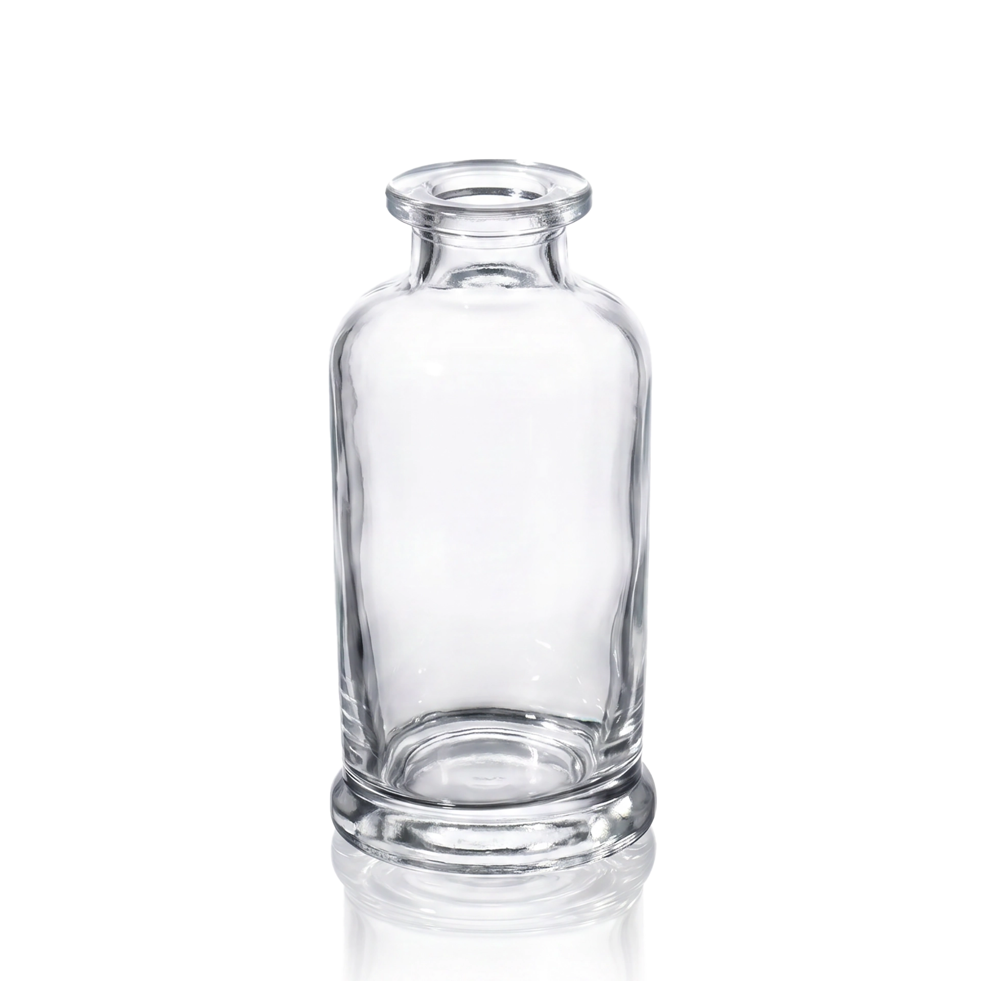 Glasflasche 100 ml klar