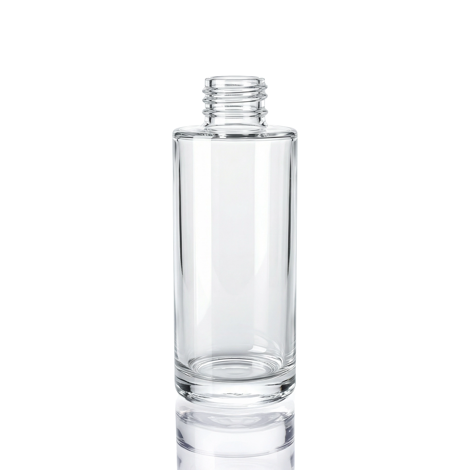 Glasflasche 100 ml klar GPI 22/400