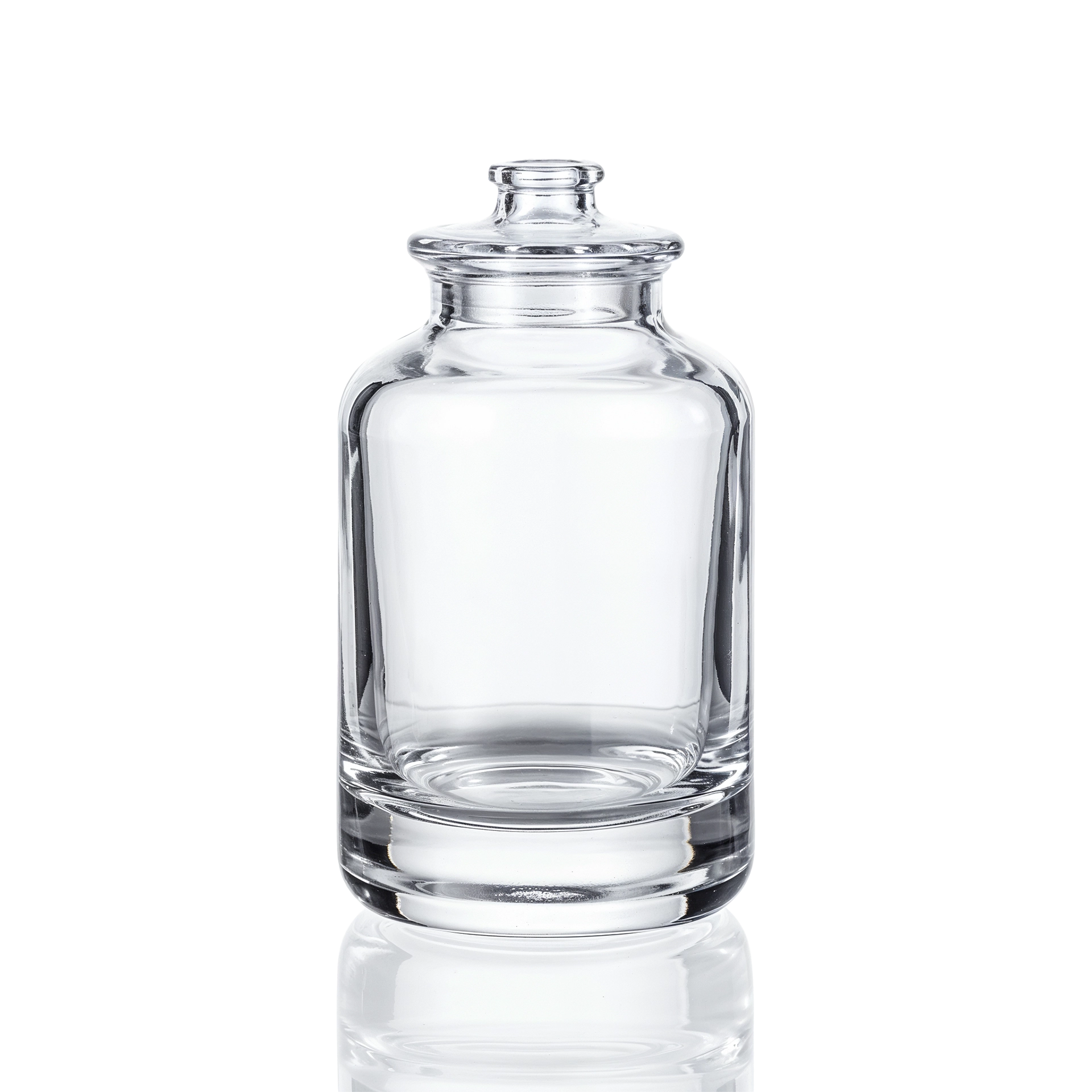 Glasflasche 100 ml klar FEA 15