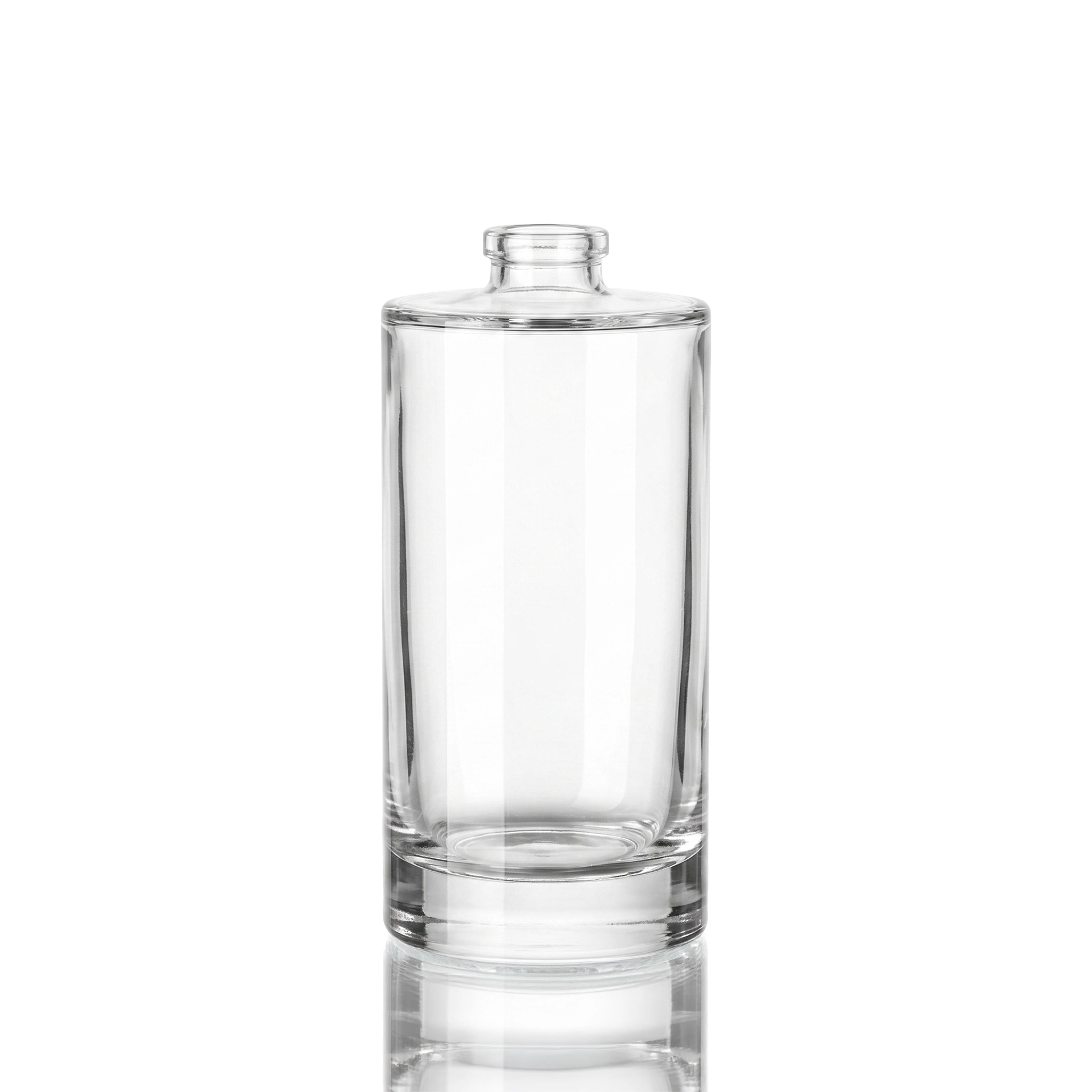 Glasflasche zylindrisch 50 ml klar FEA 15