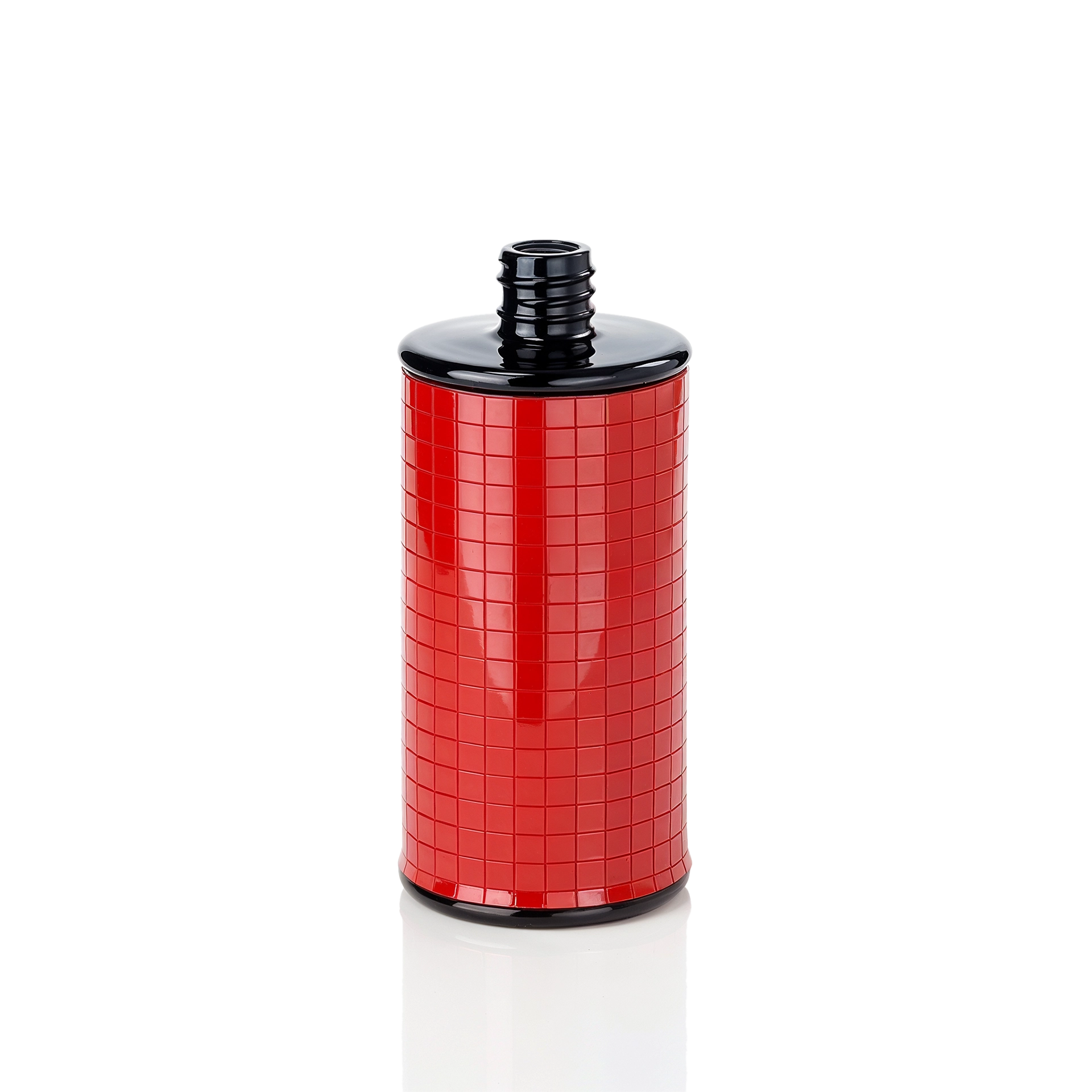 Glasflasche Magic Red 100 ml schwarz DIN 168/GL18 Glasflasche Magic Red 100 ml schwarz DIN 168/GL18