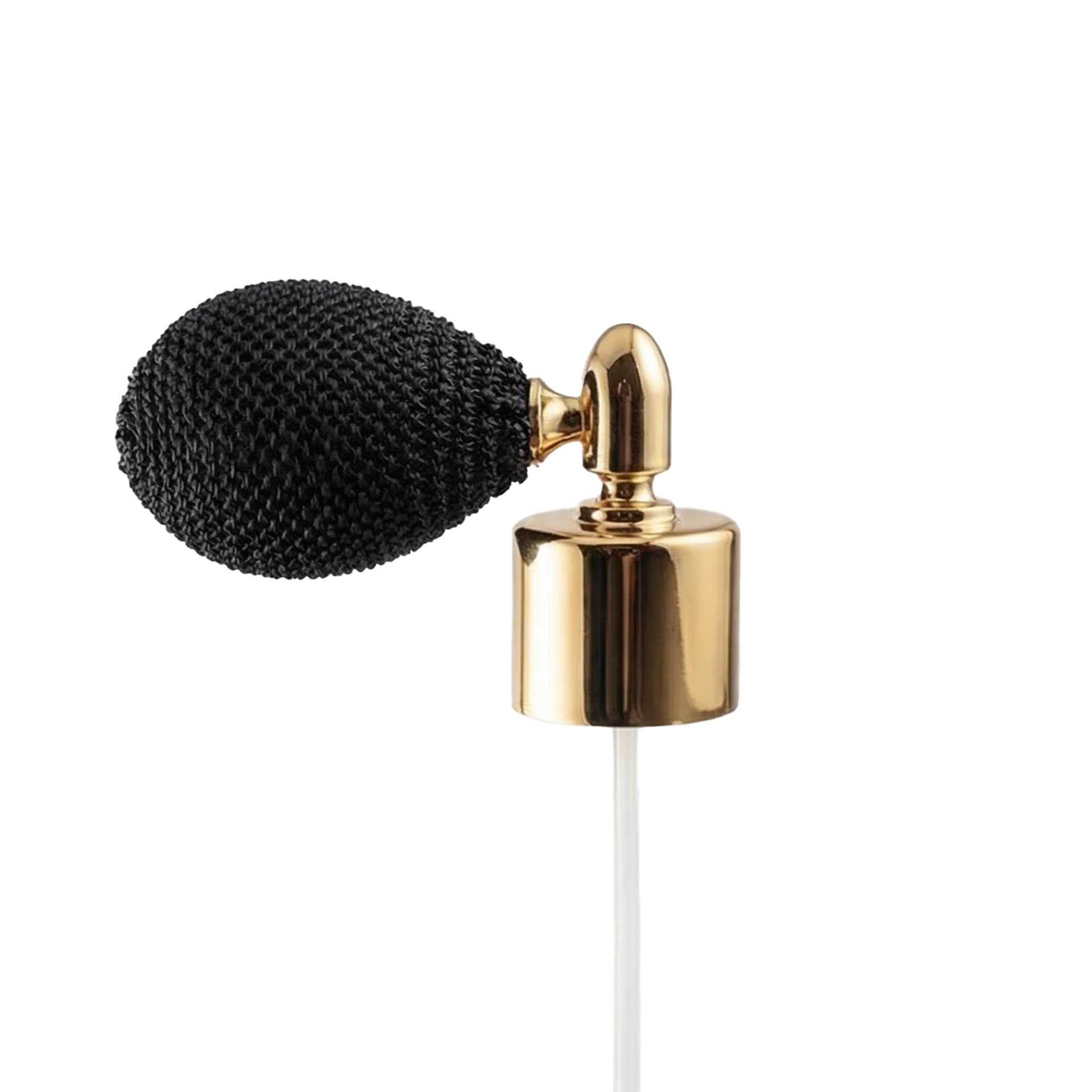 Zerstäubermontierung gold / schwarz
