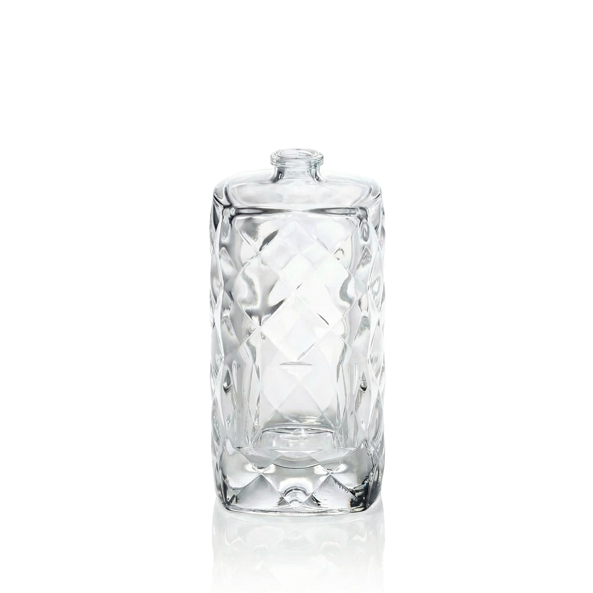 Glasflasche 100 ml klar FEA15