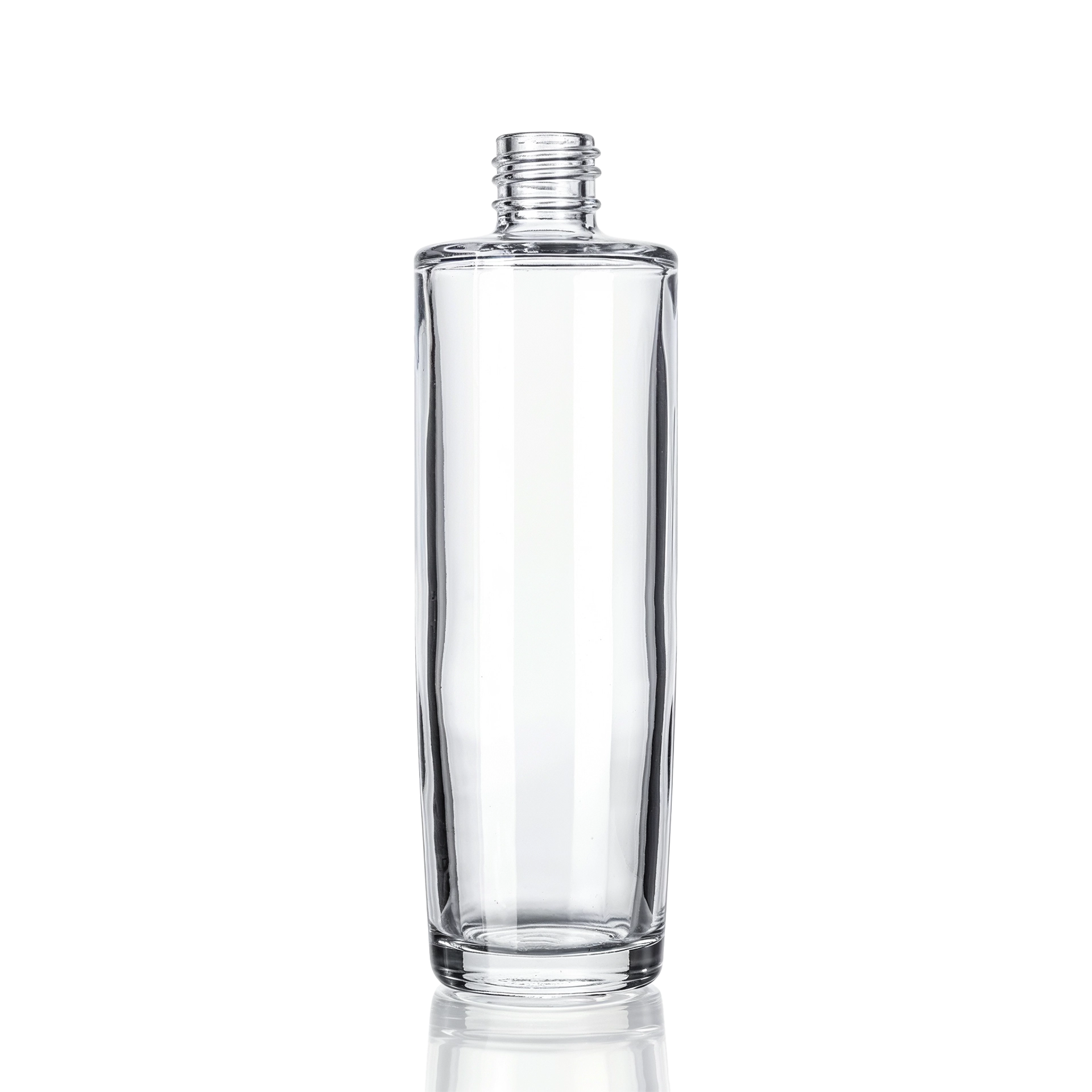 Glasflasche 100 ml klar GPI 18/415 Glasflasche 100 ml klar GPI 18/415