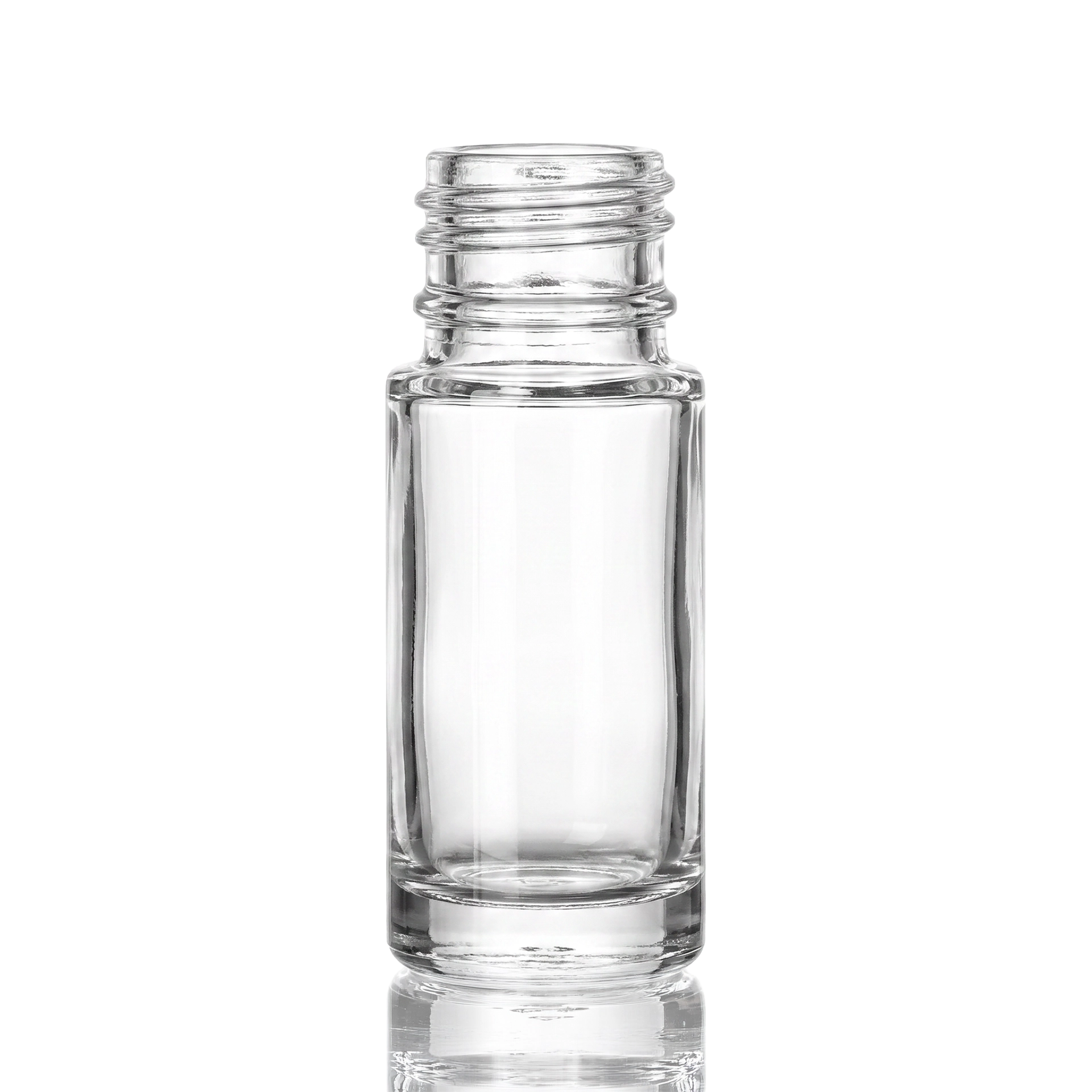 Glasflasche 5 ml klar spezial