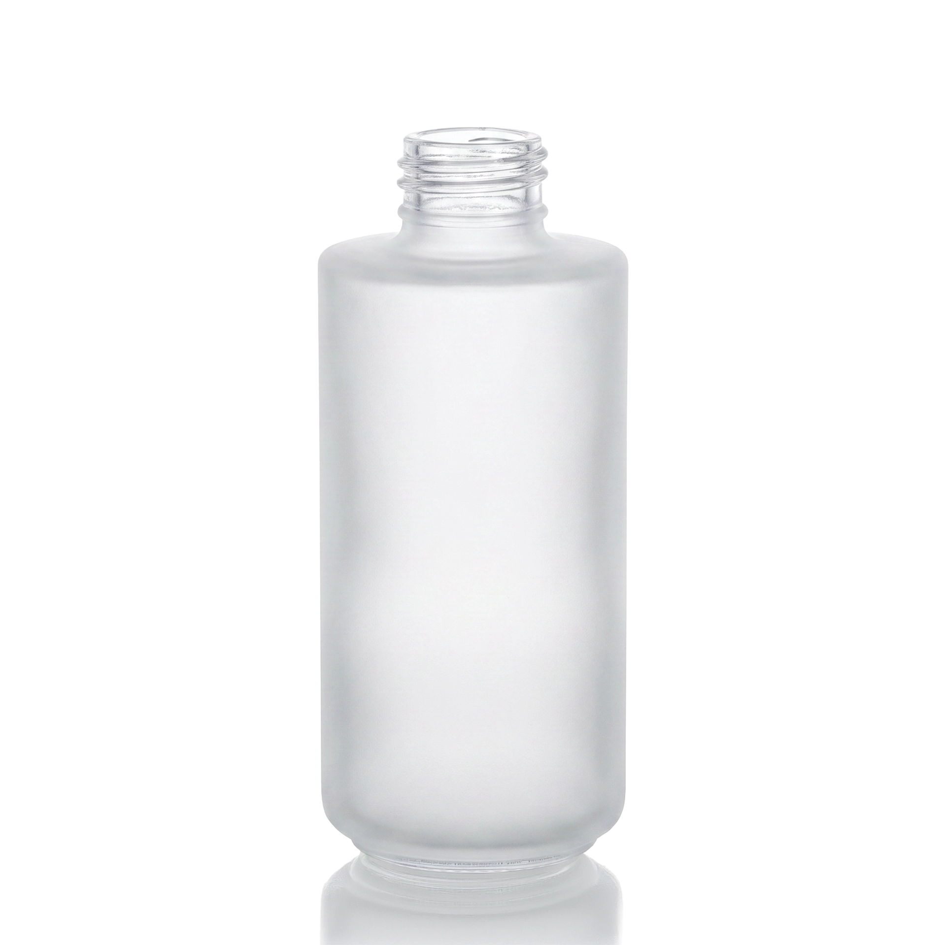 Glasflasche 125 ml matt GPI 24/410