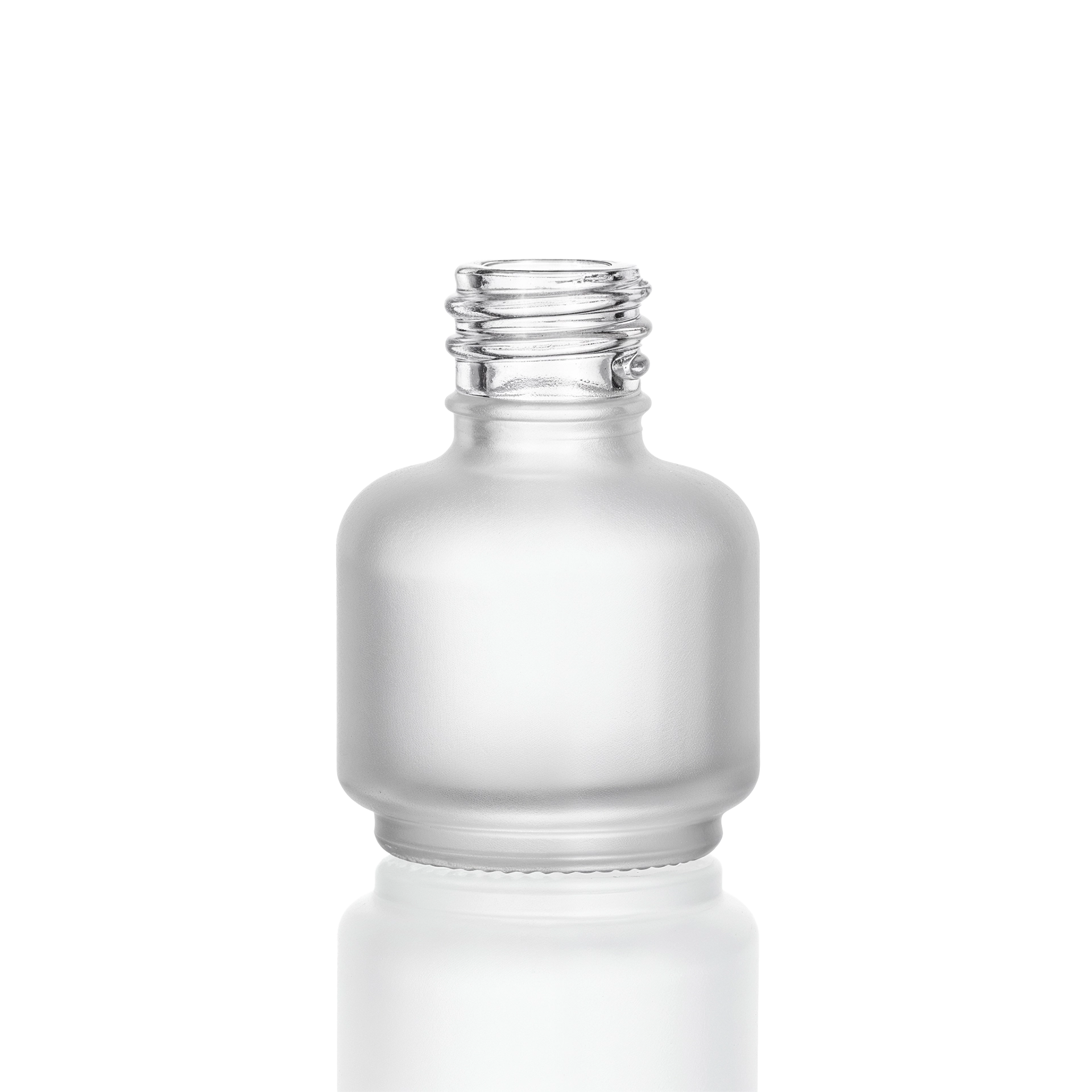 Glasflasche 15 ml matt GPI 18/415 Glasflasche 15 ml matt GPI 18/415