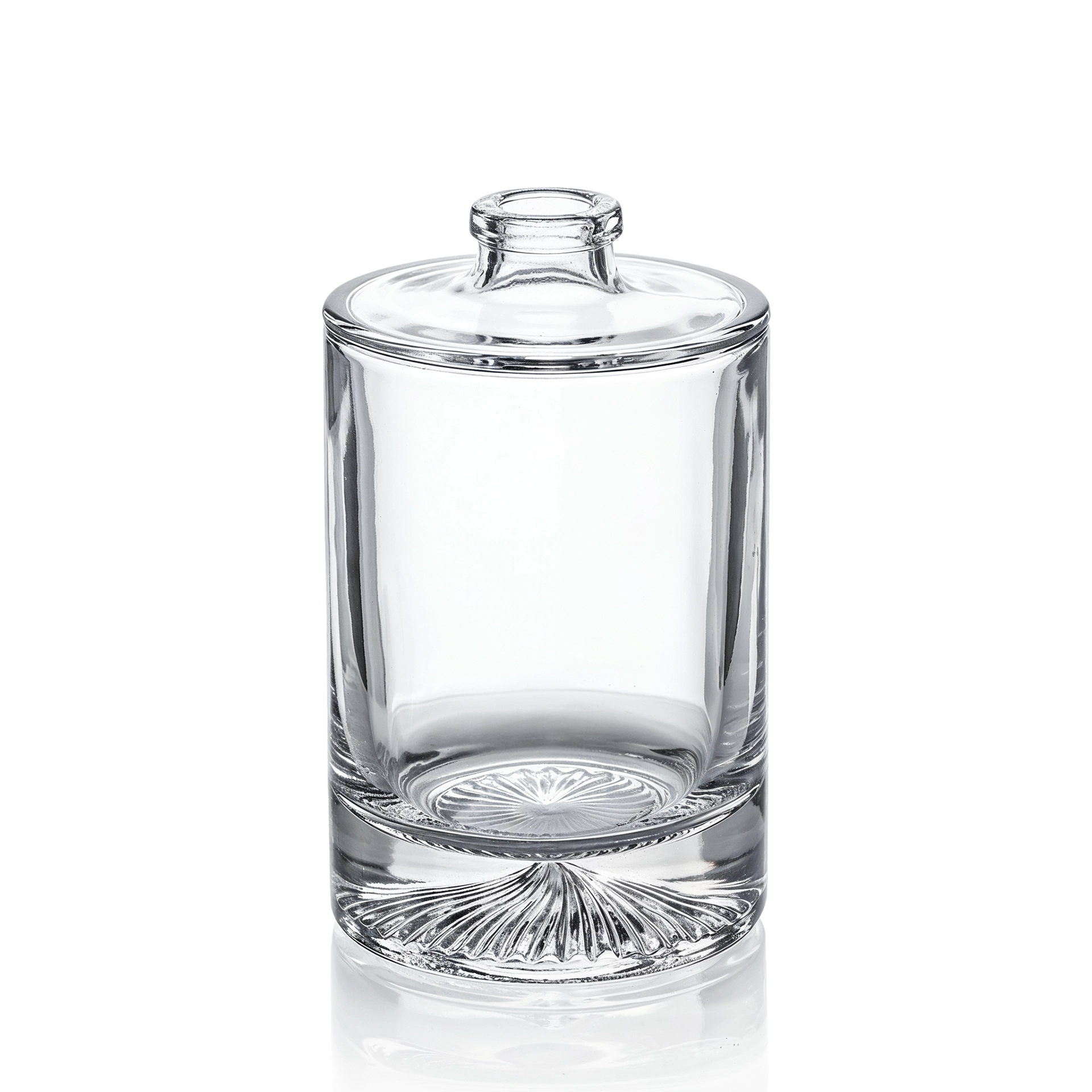 Glasflasche zylindrisch 50 ml klar FEA 15