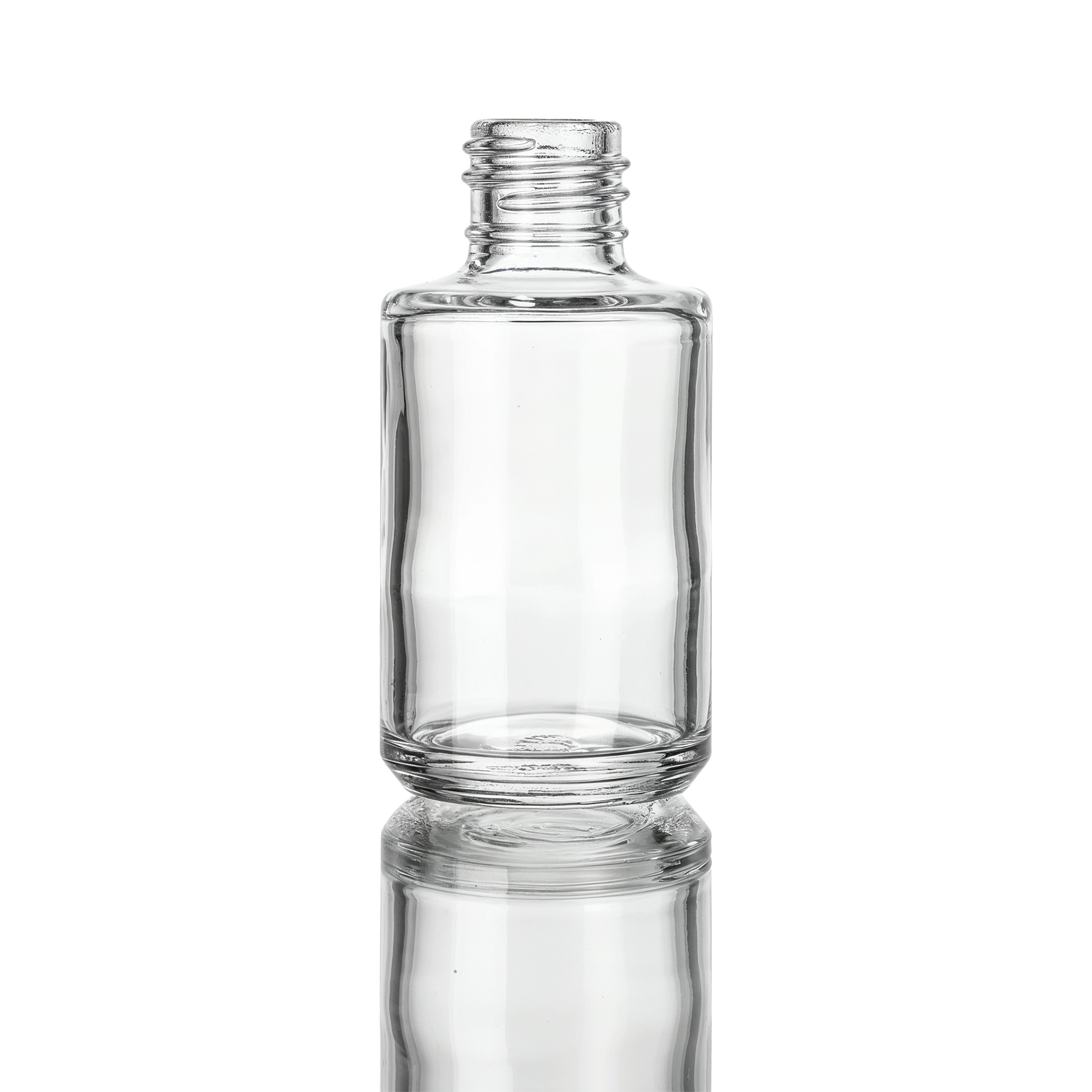 Glasflasche zylindrisch 30 ml klar GPI 18/415 Glasflasche zylindrisch 30 ml klar GPI 18/415