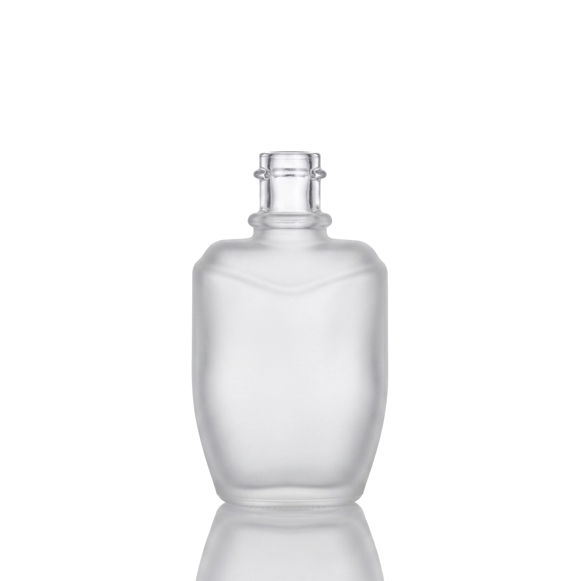 Glasflasche 8 ml matt spezial