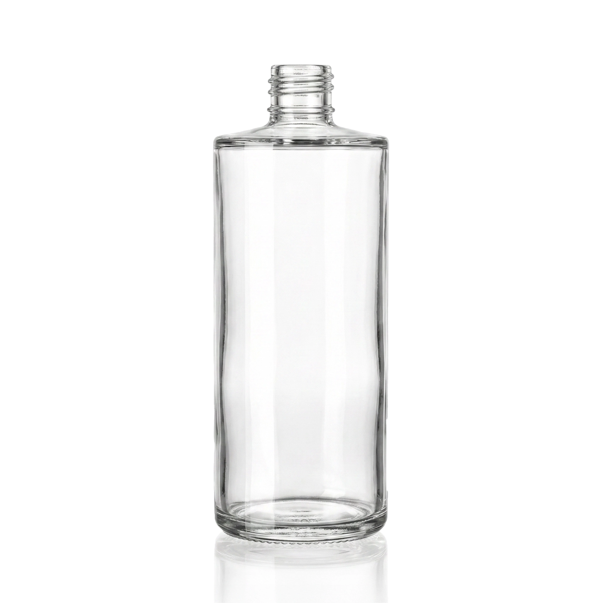 Glasflasche 125 ml klar GPI 18/415
