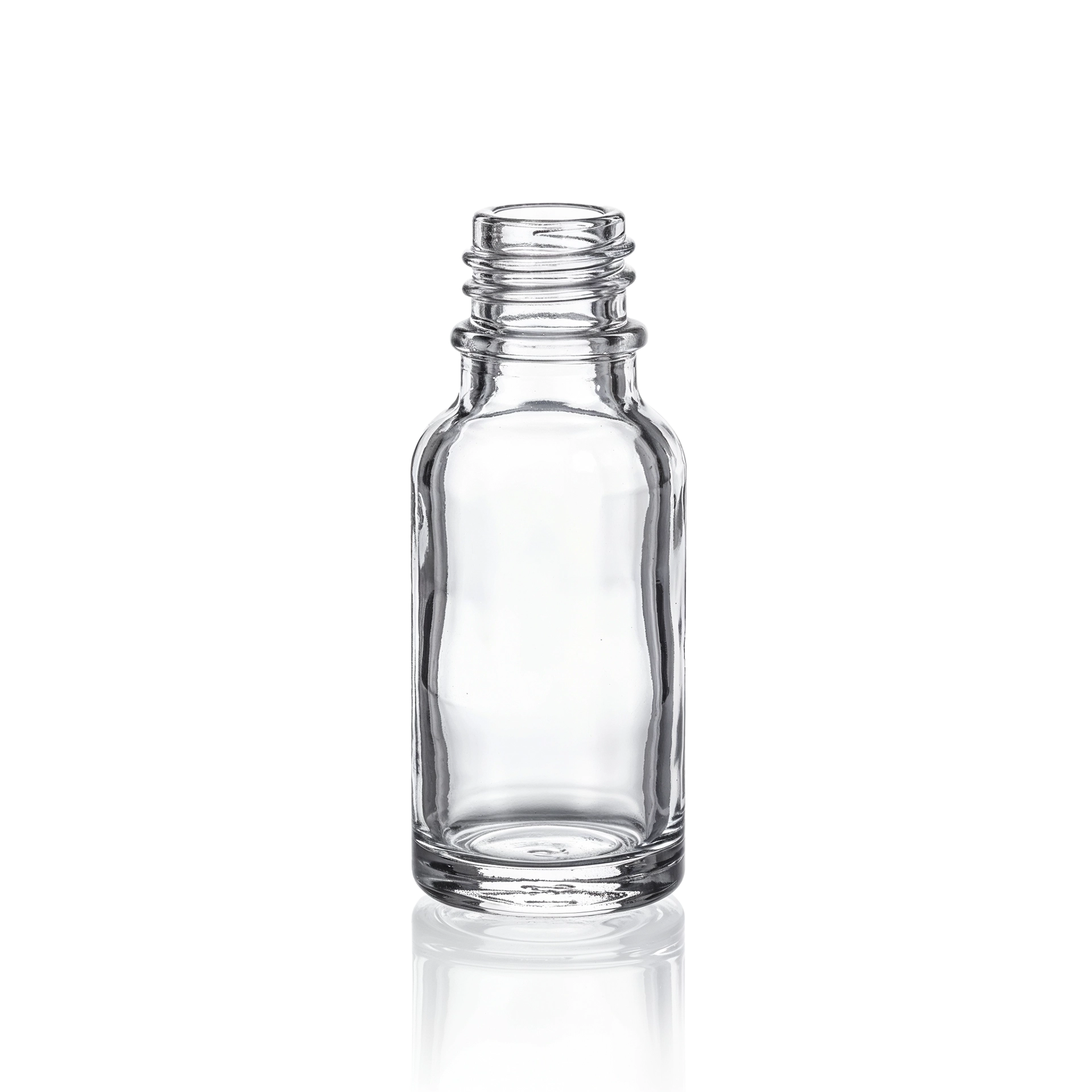 Glasflasche 20 ml klar DIN 168/GL 18 Pharm.