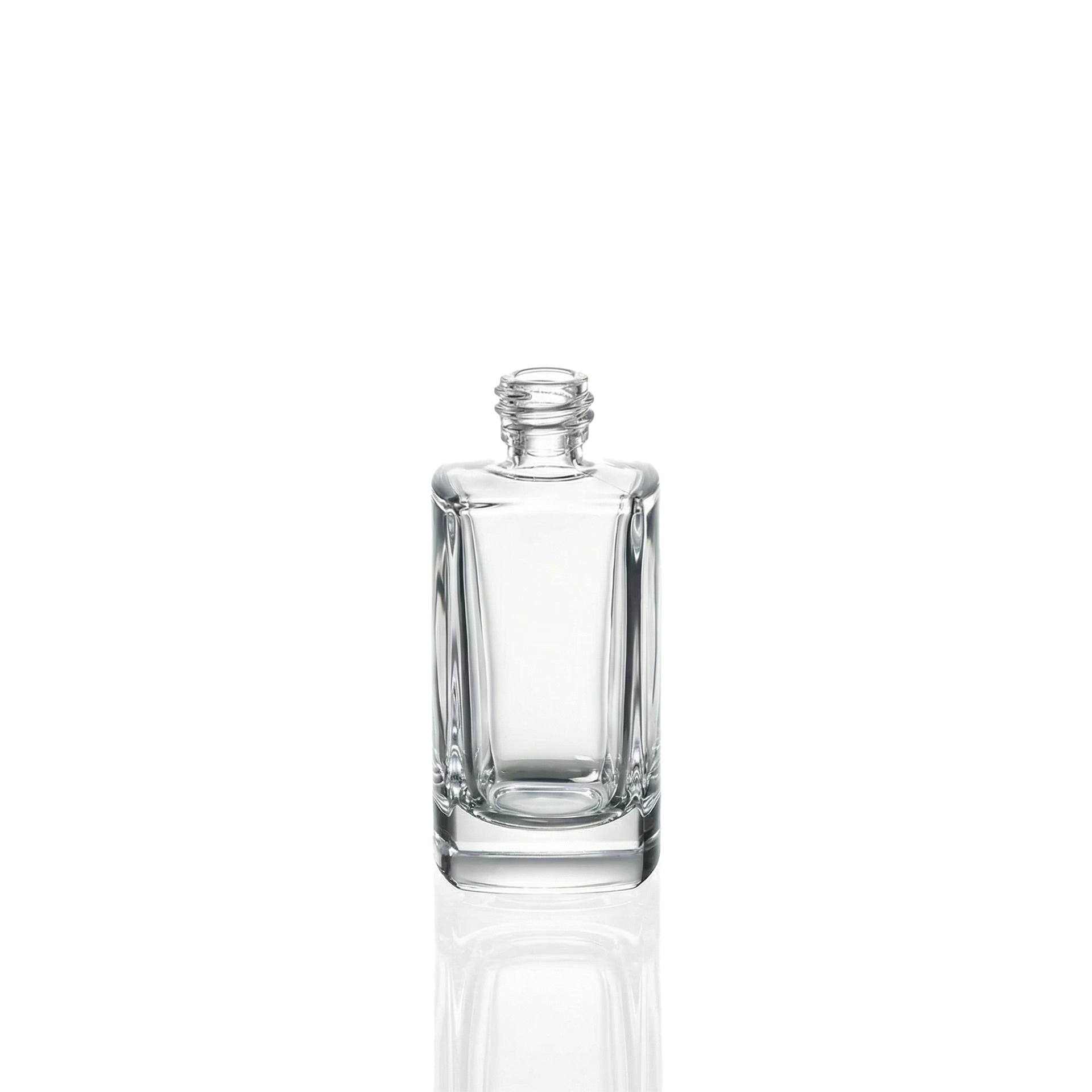 Glasflasche 50 ml klar GPI 18/415