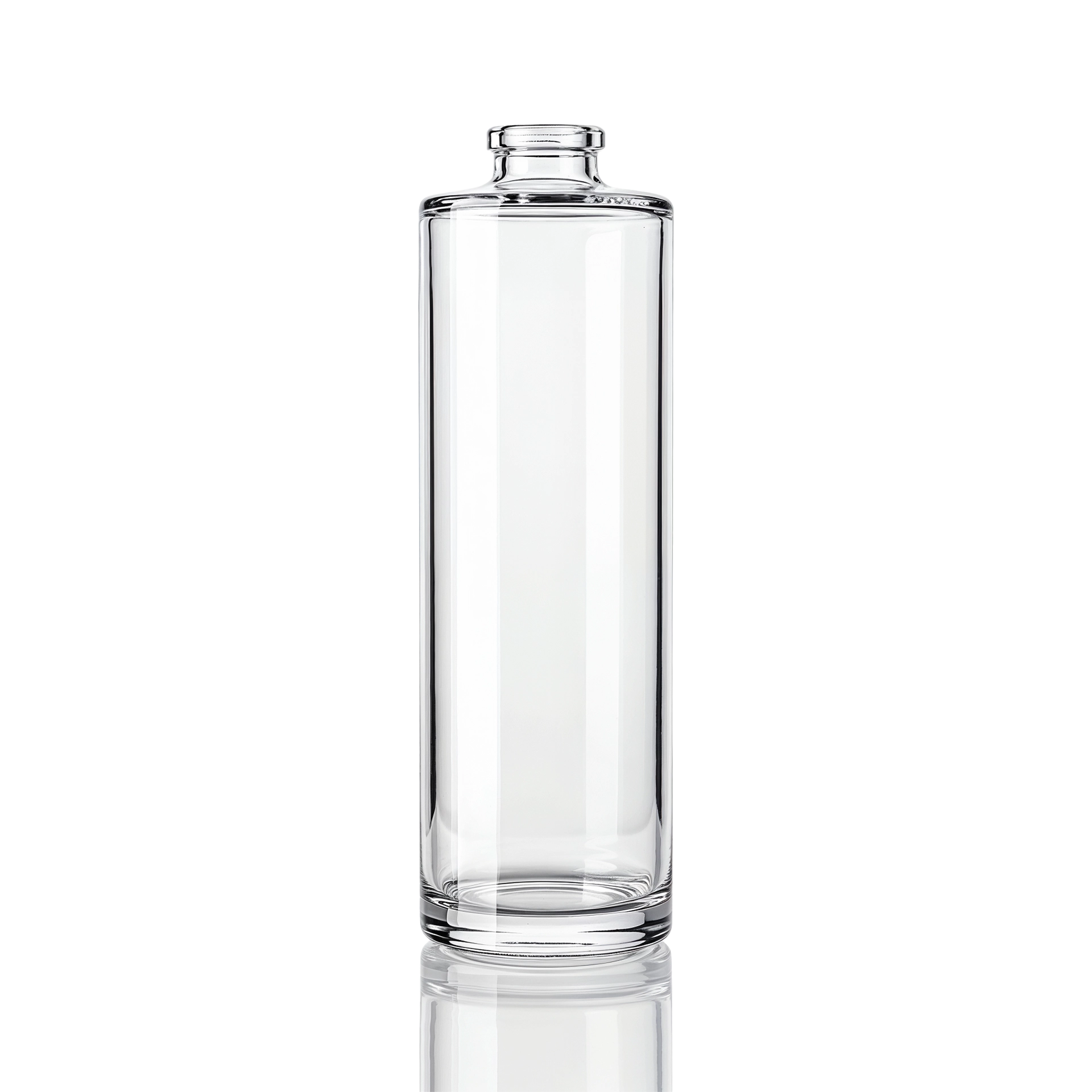 Glasflasche zylindrisch 50 ml klar FEA 15