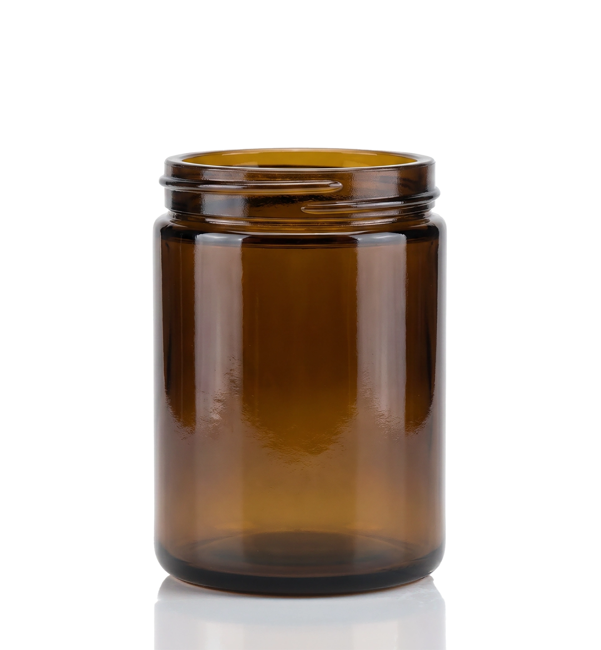 Tiegel 100 ml braun
