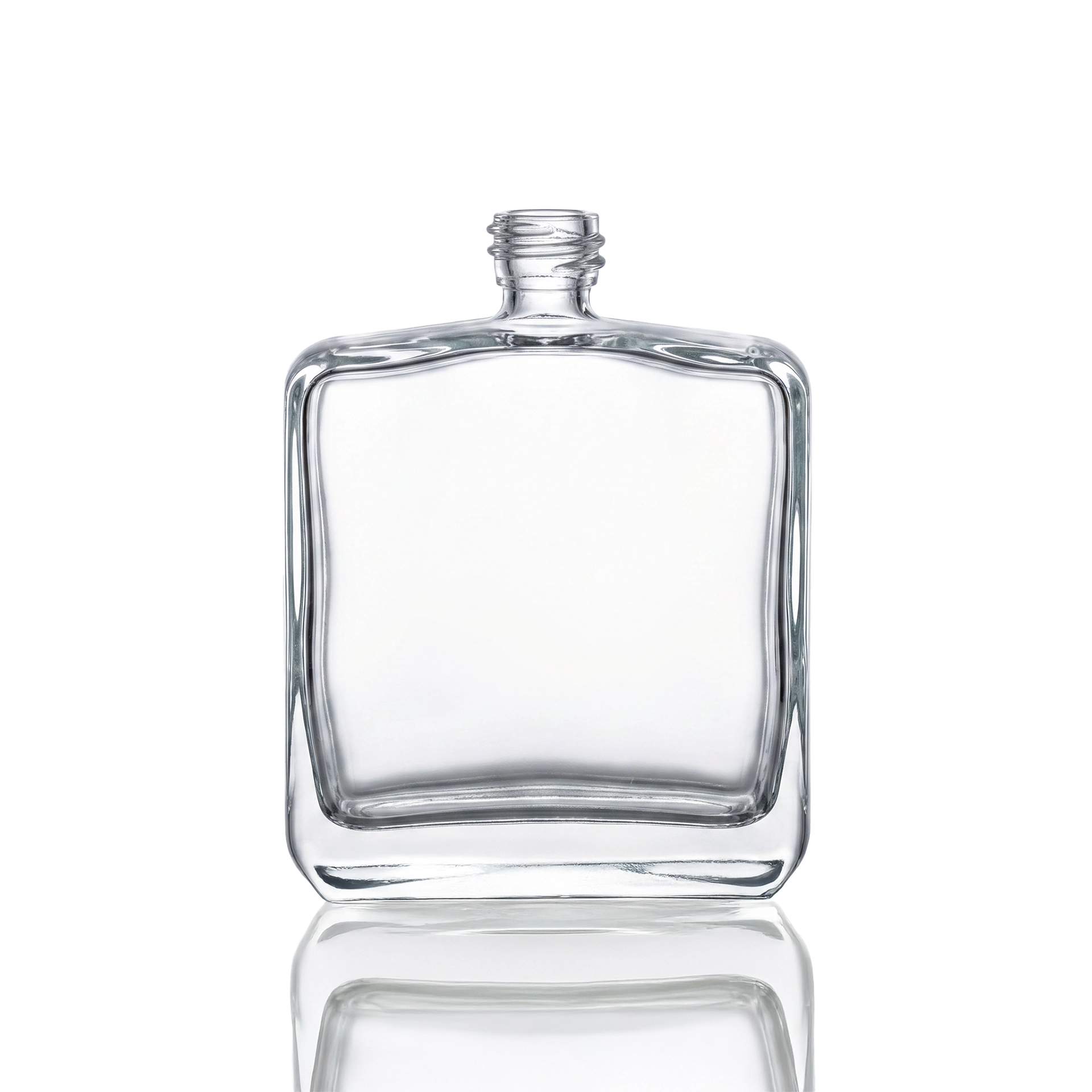 Glasflasche 100 ml klar GPI 18/415