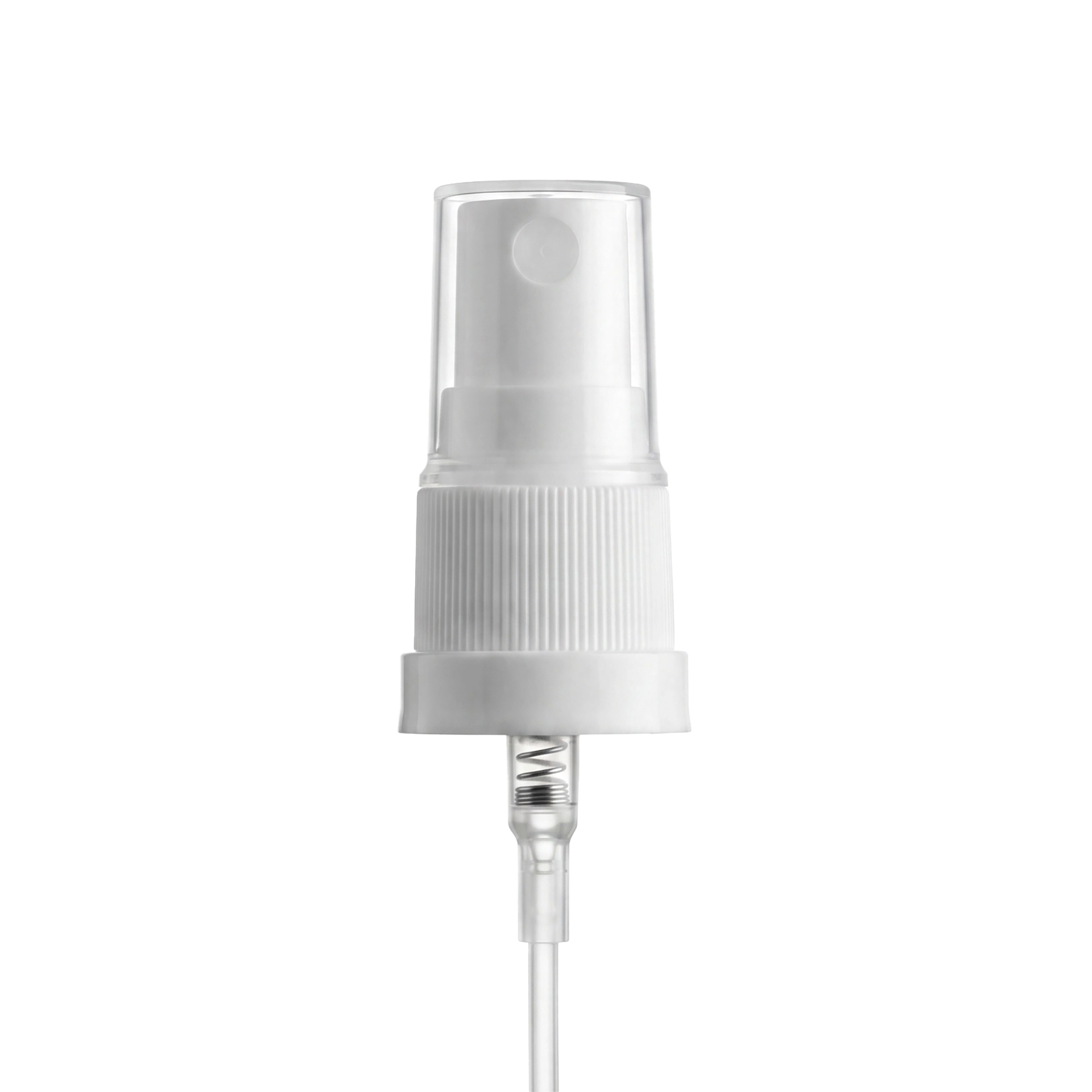 Zerstäuberpumpe mit Sicherheitsring (Originalitätsverschluß), weiß mit Kappe GL 18 Pharm. Zerstäuberpumpe mit Sicherheitsring (Originalitätsverschluß), weiß mit Kappe GL 18 Pharm.