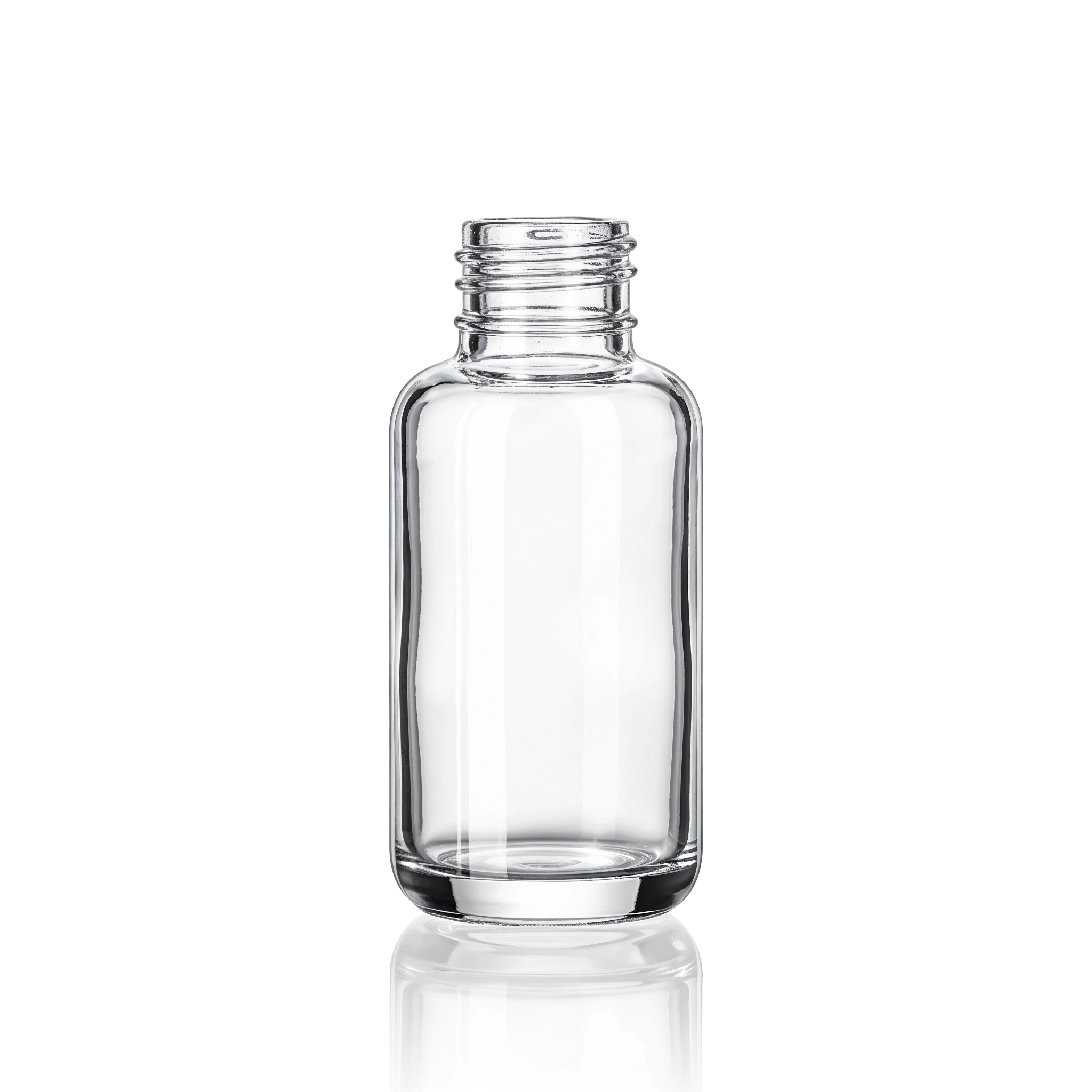 Glasflasche 50 ml klar GPI 24/410 Glasflasche 50 ml klar GPI 24/410