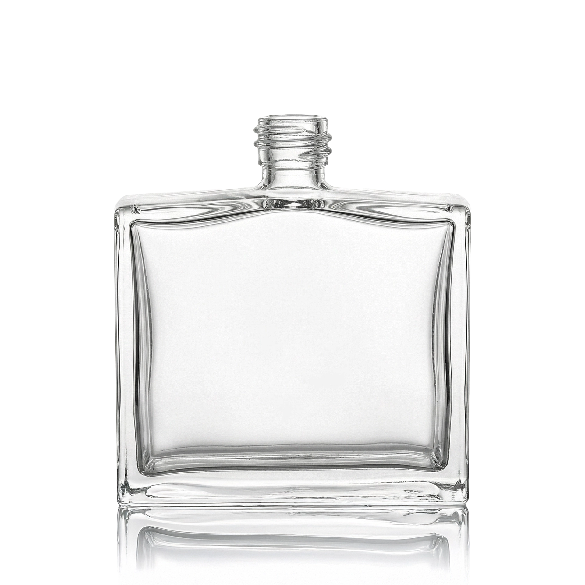 Glasflasche 100 ml klar GPI 18/415