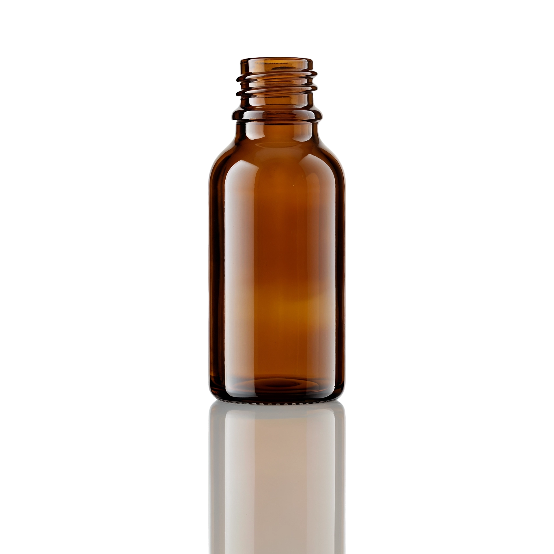 Glasflasche 20 ml braun DIN 168/GL 18 Pharm.