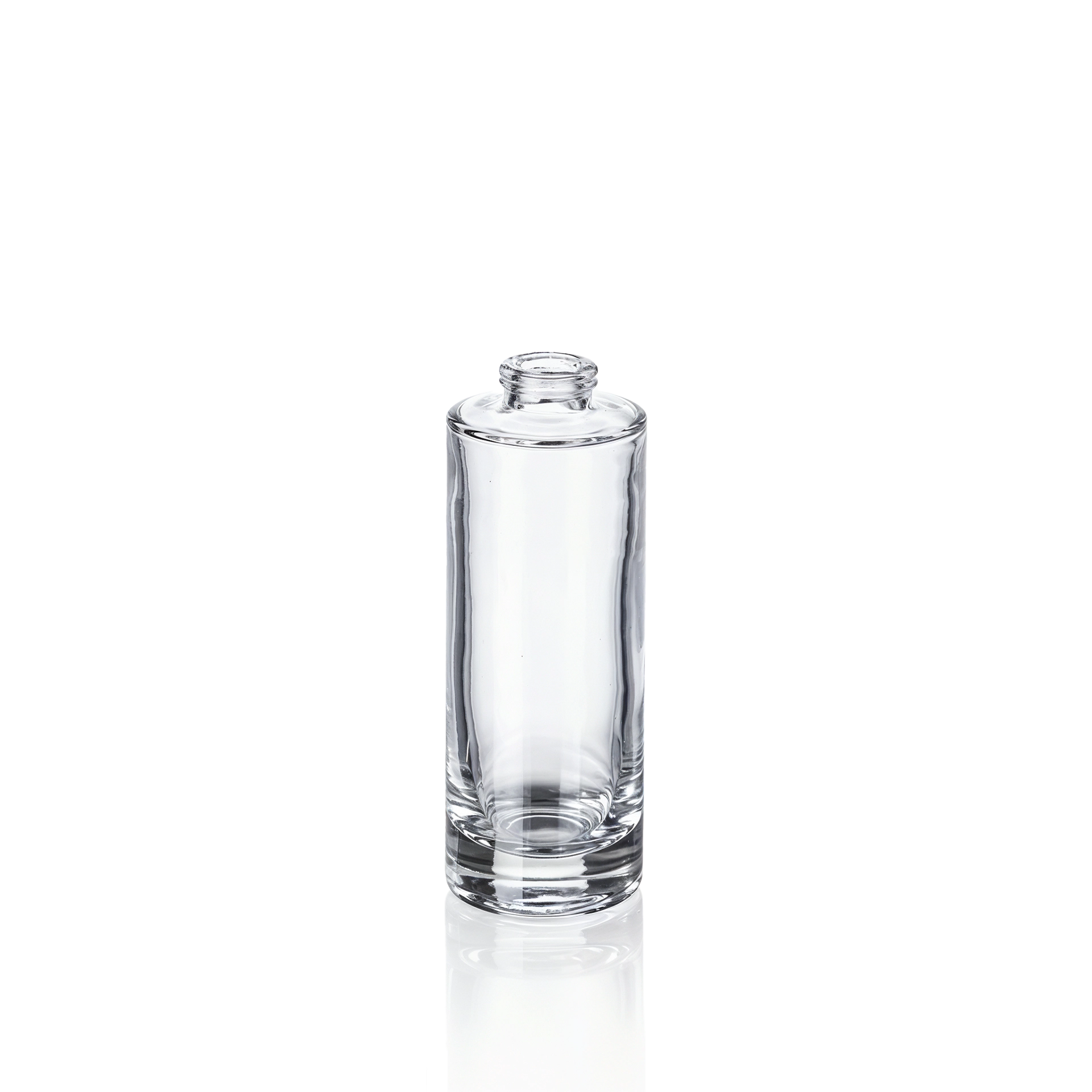 Glasflasche zylindrisch 30 ml klar FEA 15