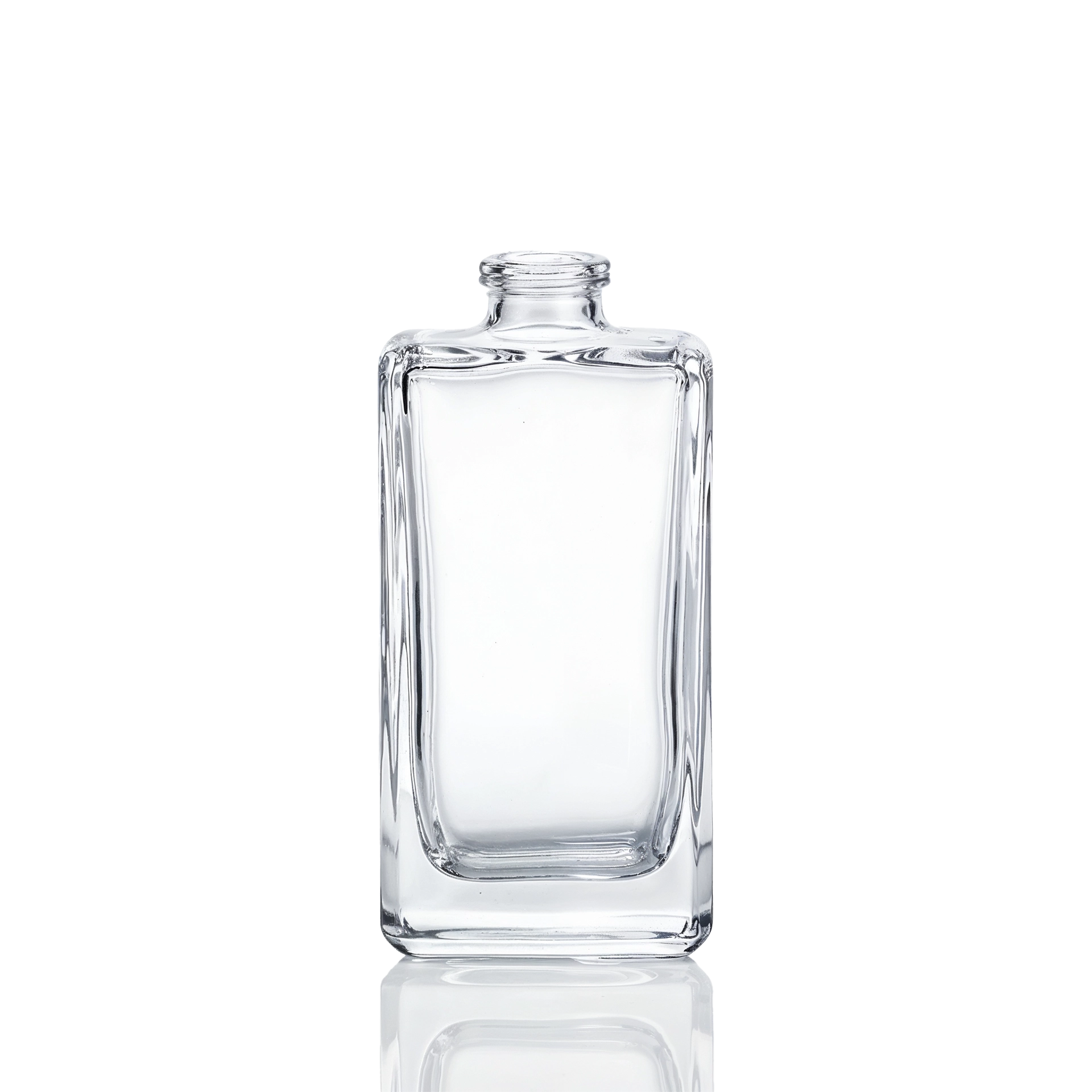 Glasflasche rechteckig 30 ml klar FEA 15