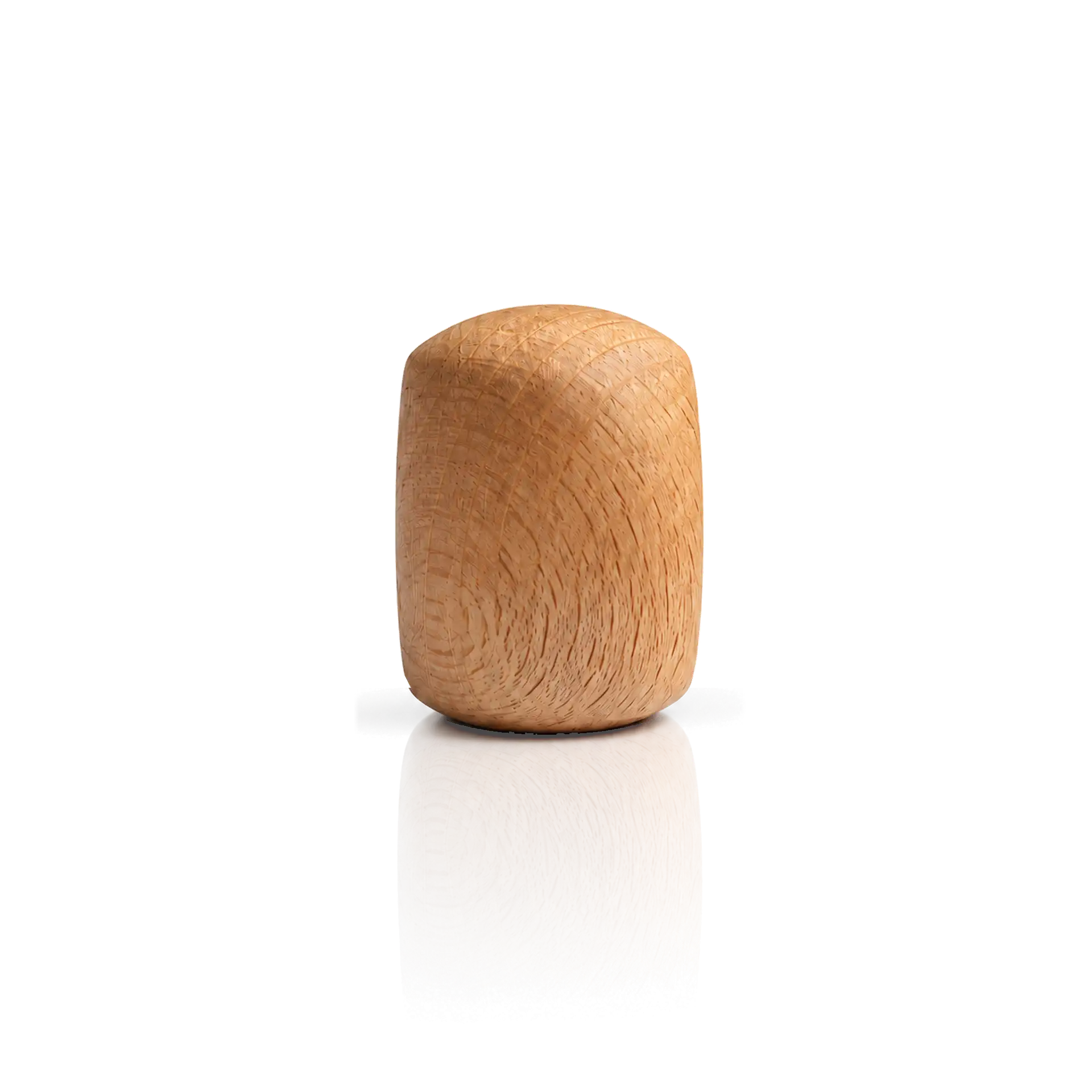 Holzobjekt, Naturholz, Braun, Abgerundete Form, Holzmaserung