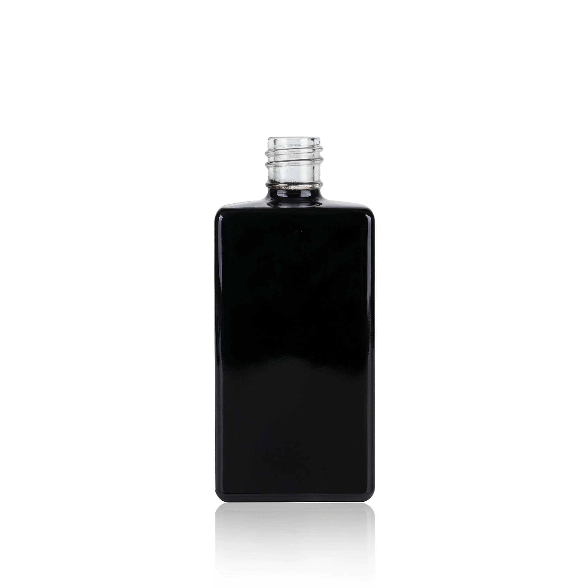 Glasflasche quadratisch 100 ml schwarz EUR 5 Glasflasche quadratisch 100 ml schwarz EUR 5