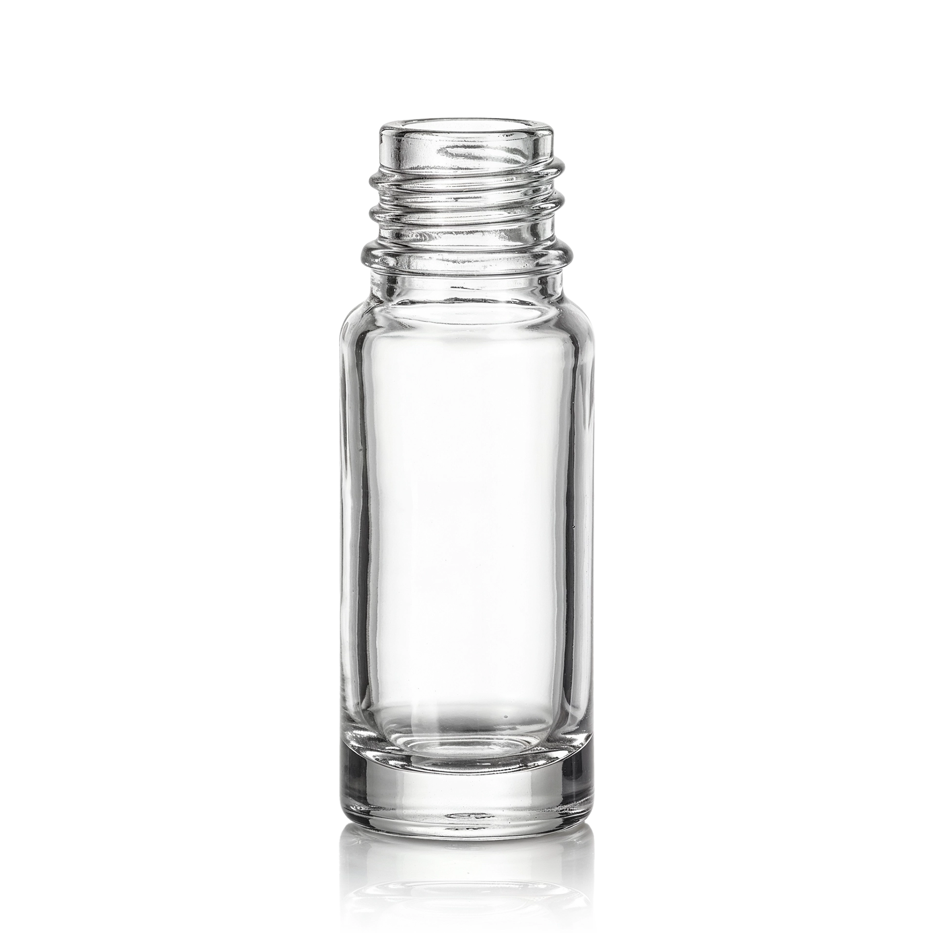 Glasflasche 10 ml klar DIN 168/GL 18 Pharm. Glasflasche 10 ml klar DIN 168/GL 18 Pharm.