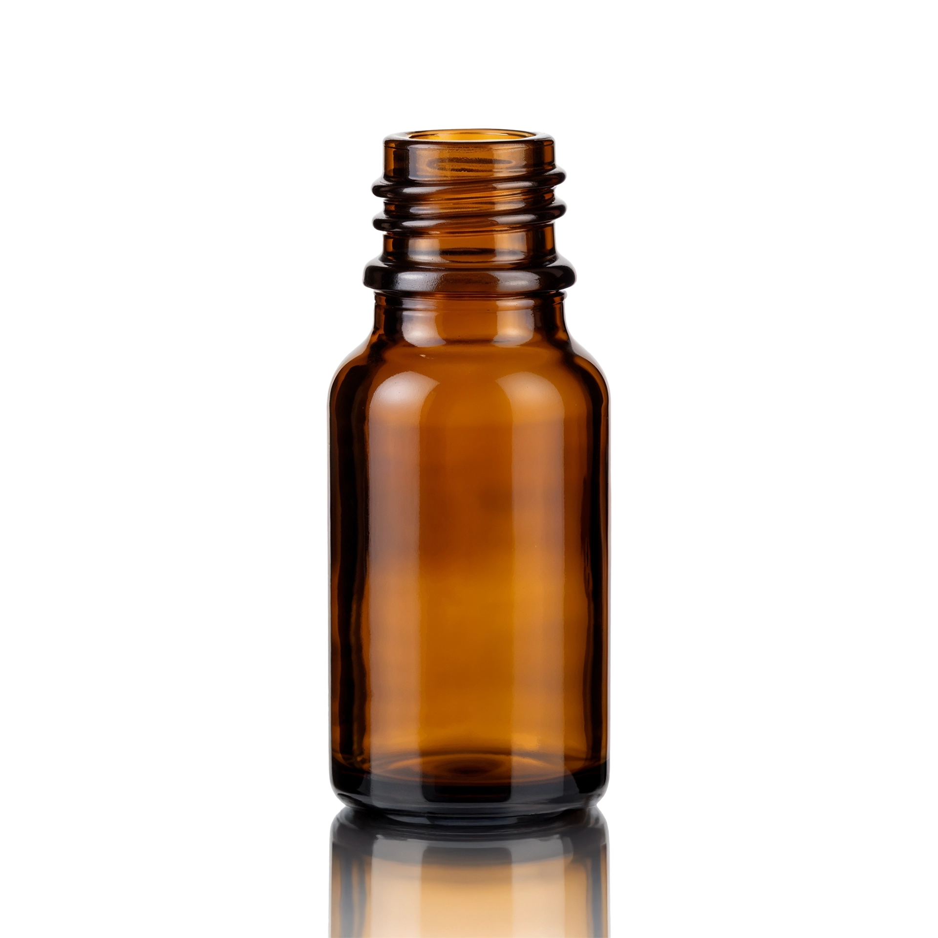 Glasflasche 10 ml braun DIN 168/GL 18 Pharm.