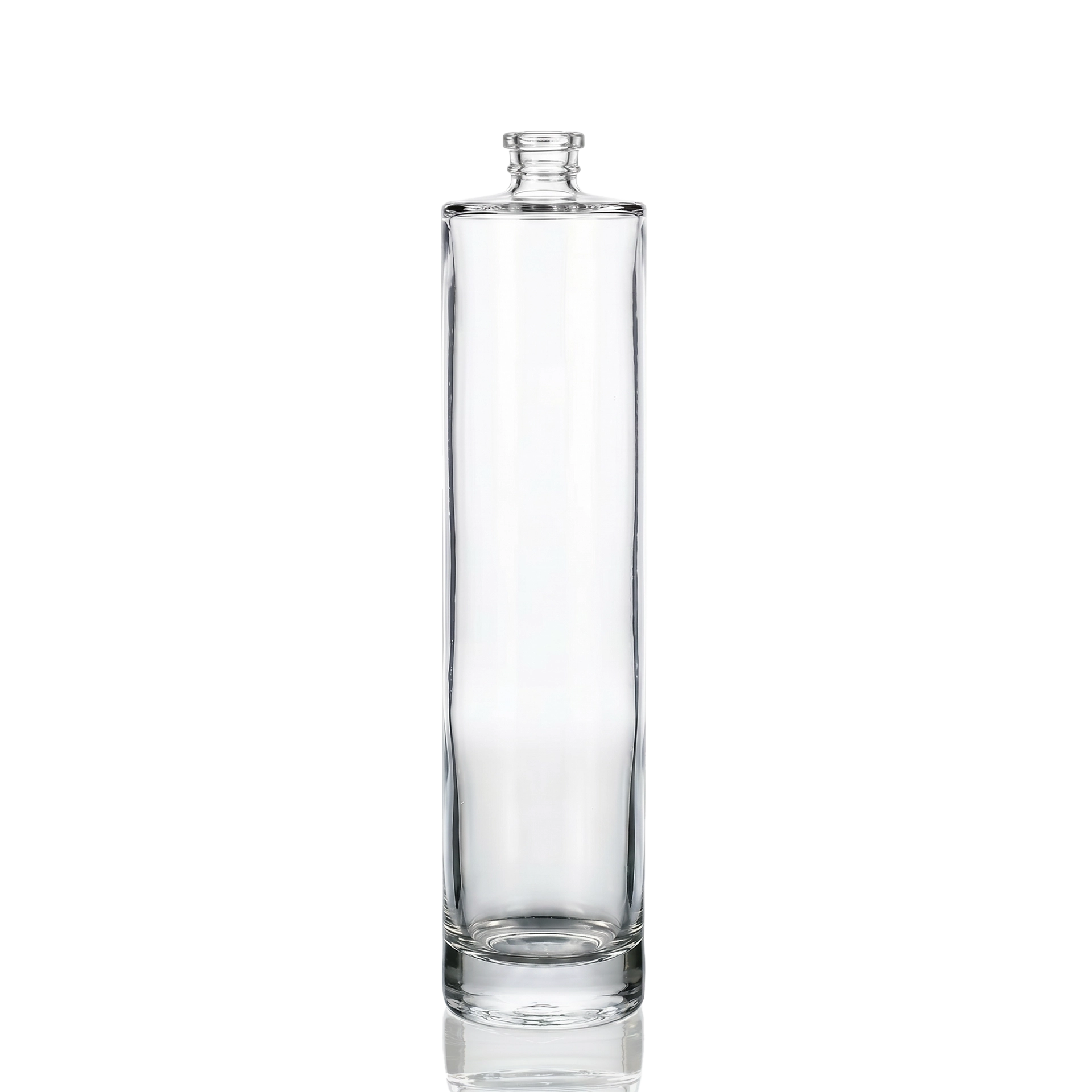 Glasflasche zylindrisch 100 ml klar FEA 15