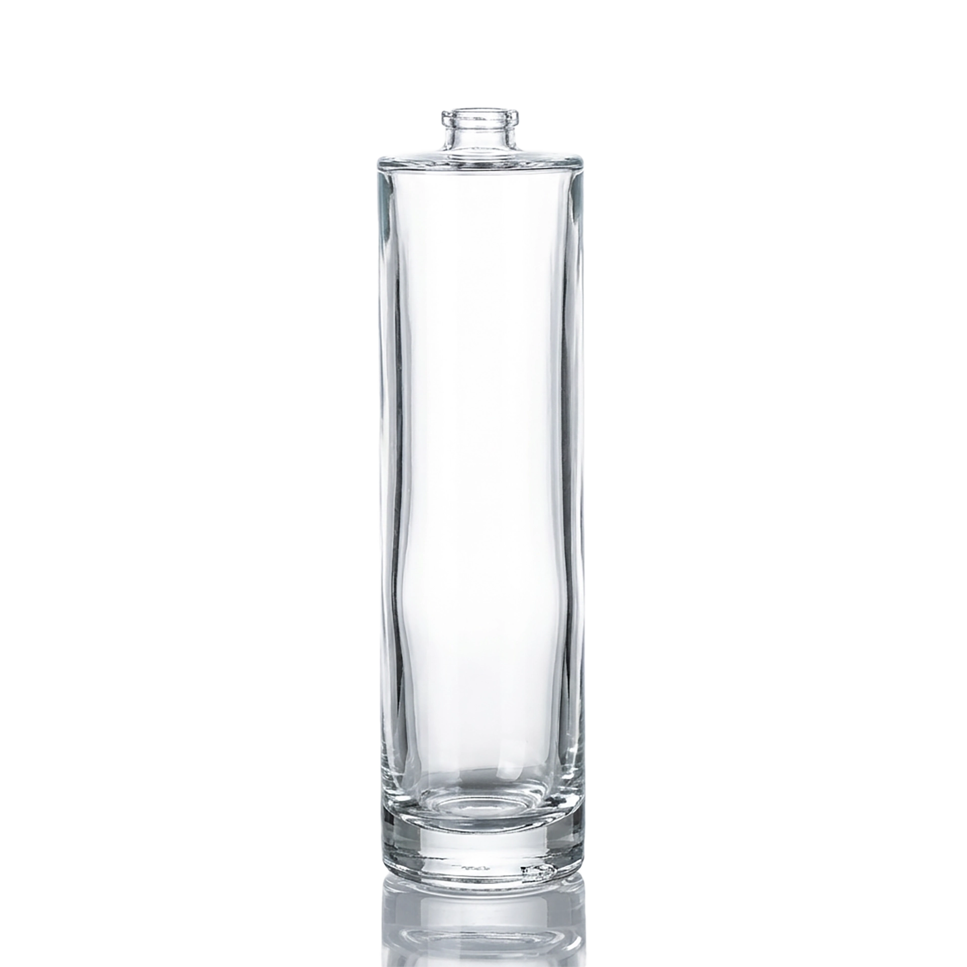 Glasflasche zylindrisch 100 ml klar FEA 15