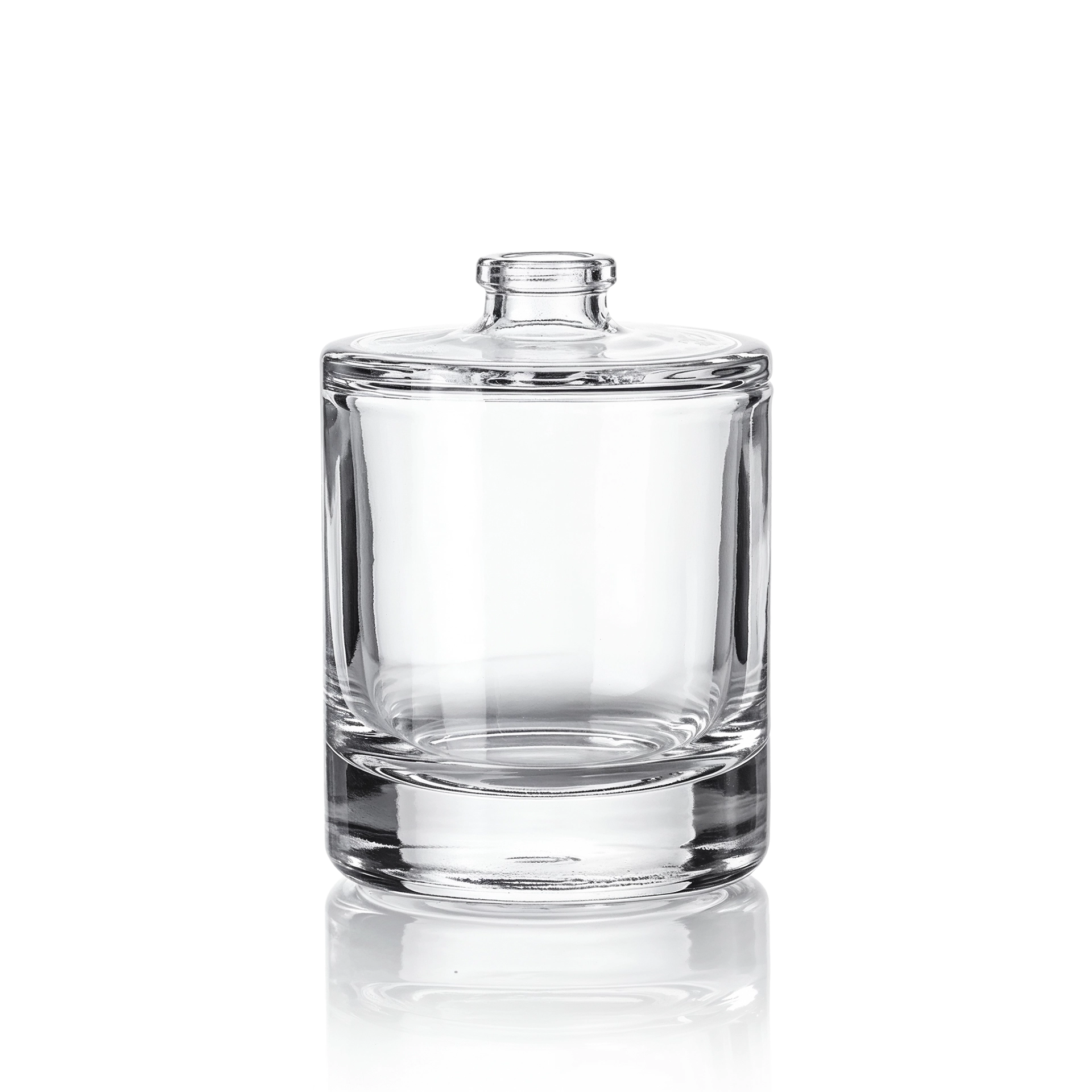 Glasflasche zylindrisch 50 ml klar FEA 15