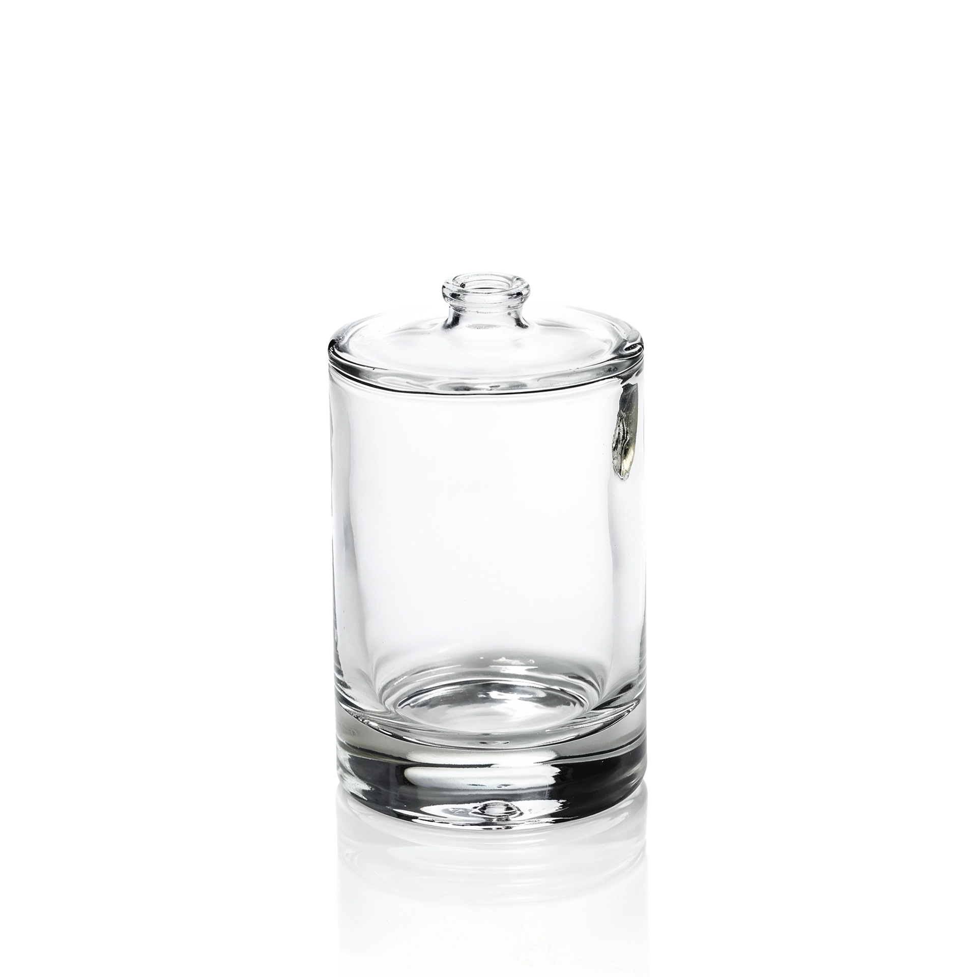 Glasflasche zylindrisch 100 ml klar FEA 15