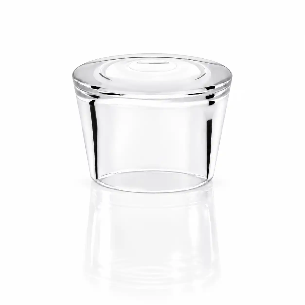 Vorratsdose, transparent, Kunststoff, Deckel, zylindrisch