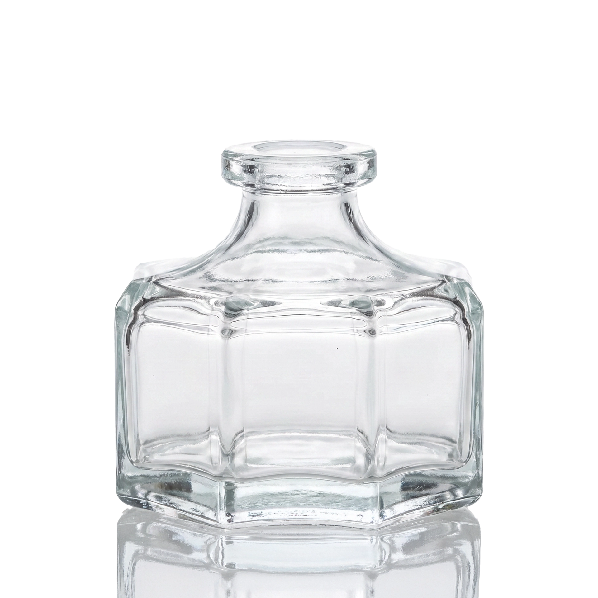 Glasflasche 100 ml klar