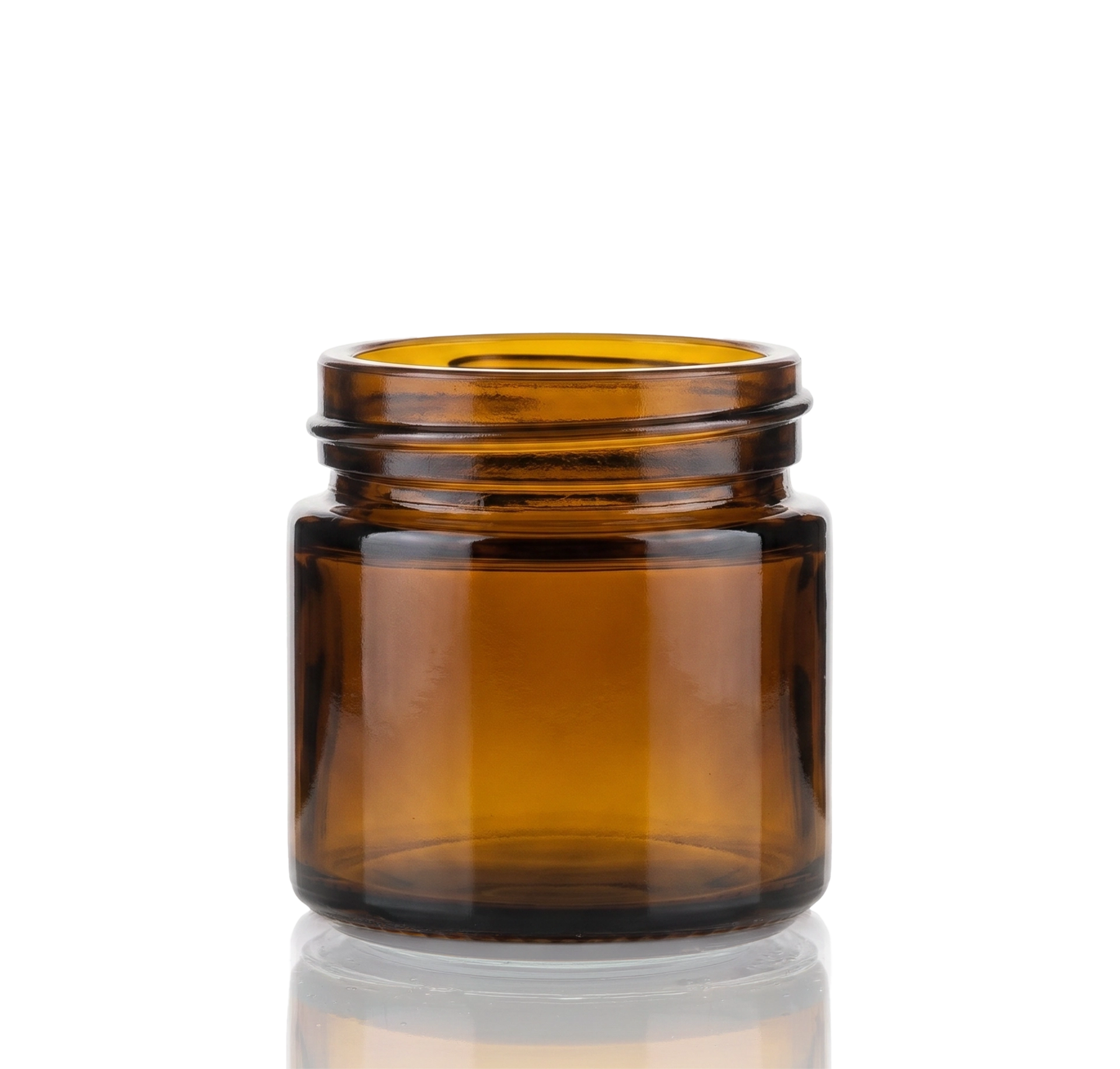 Tiegel 30 ml braun